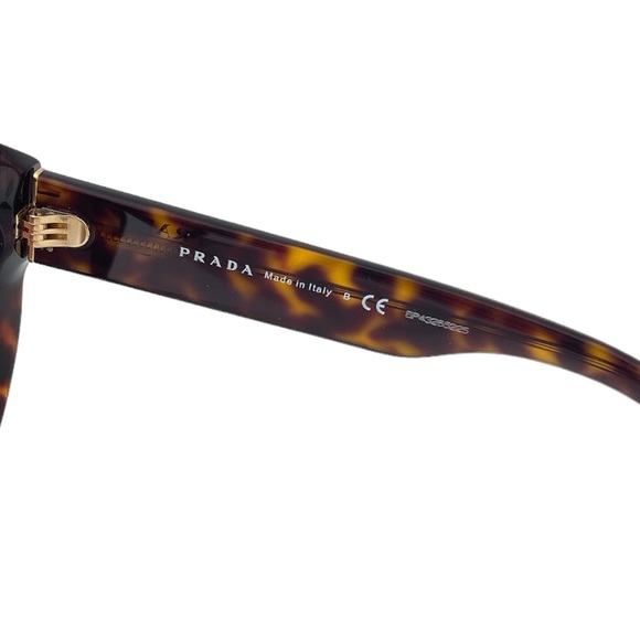 Prada Women’s Sunglasses SPR01Y Round Havana lens brown Gradient - Picture 10 of 12